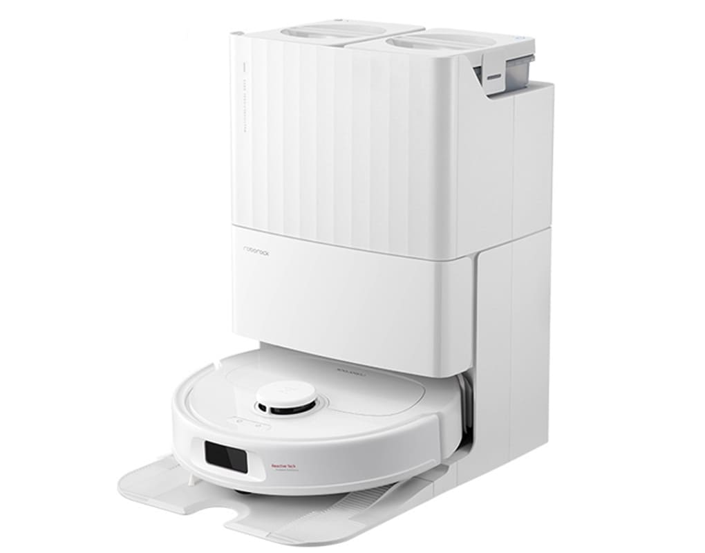 Robot hút bụi lau nhà Roborock QR 798 - Đen/Trắng